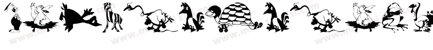 AnimalPlanetSans Medium字体转换